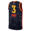 NBA Mænd Trøje Oklahoma City Thunder Josh Giddey 2023-24 Nike City Edition Sort Swingman